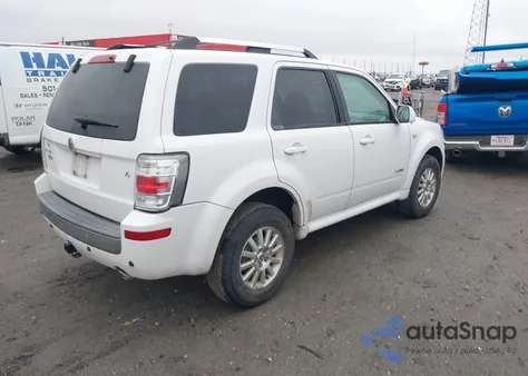 2008 Mercury Mariner Premier z USA, uszkodzony, nr VIN 4M2CU87118KJ08247